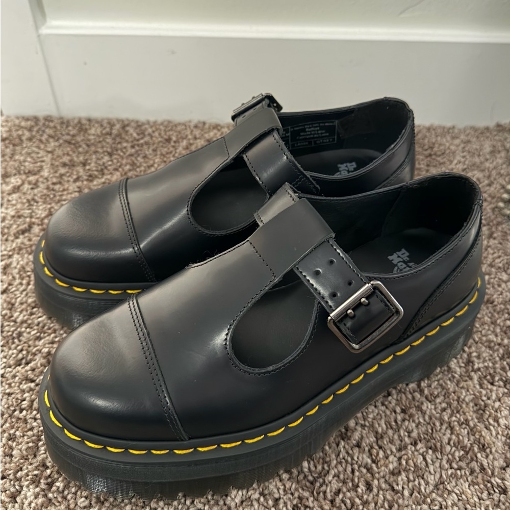 Dr. Martens Bethan T-Bar Platform Shoe